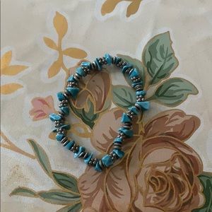 Blue rock bracelet